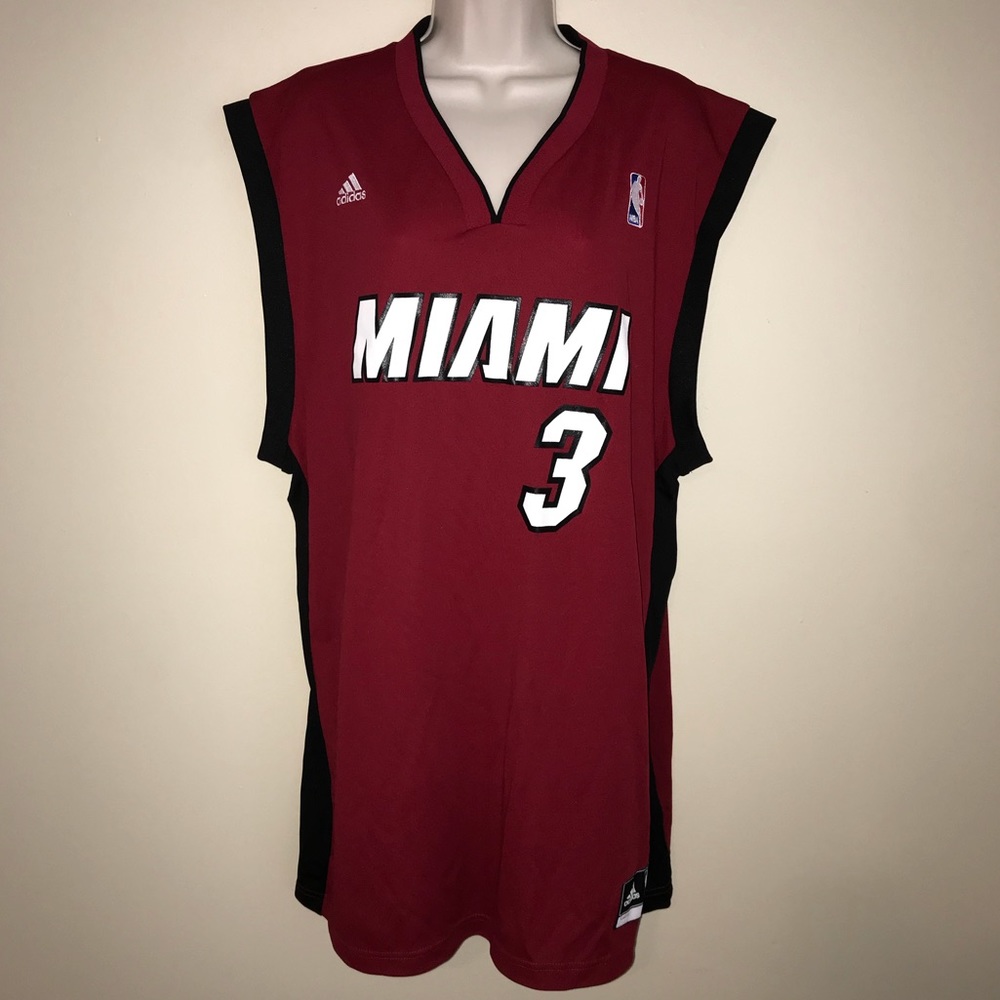 NEW ❤️ ADIDAS NBA | Miami Heat Dwayne Wade Jersey